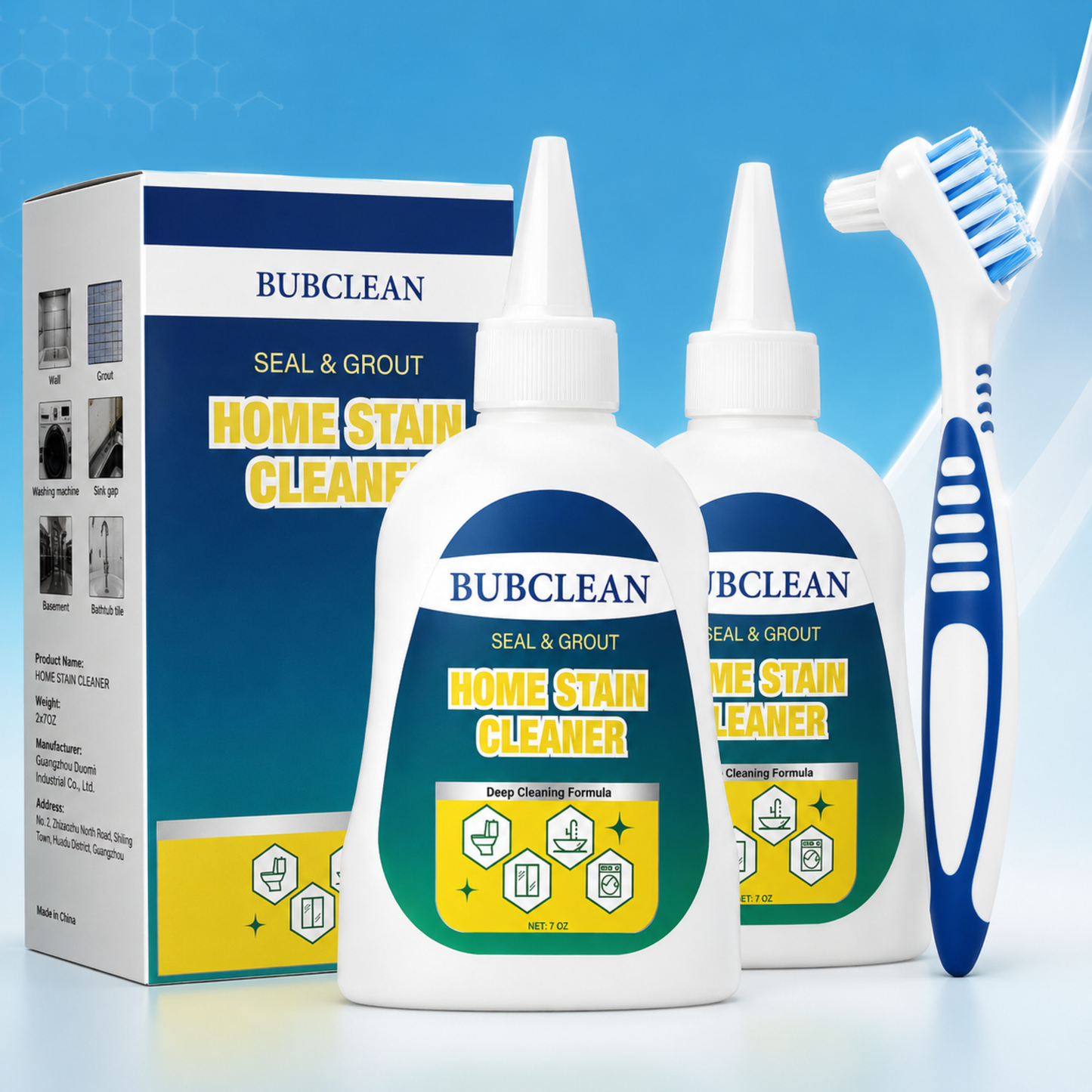 BubClean Mold & Grime Remover Gel