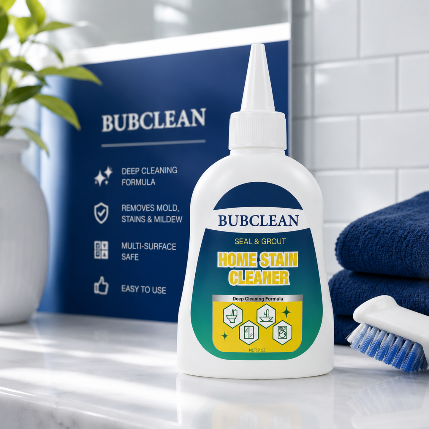 BubClean Mold & Grime Remover Gel